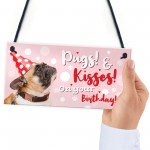 Dog Sign For Home Funny Gift From Pug Gift Mum Dad Birthday Gift