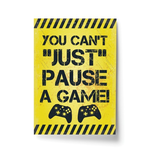 Yellow Gaming Print For Wall Door Boys Bedroom Decor Gamer Gifts