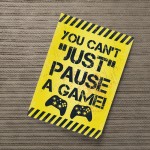 Yellow Gaming Print For Wall Door Boys Bedroom Decor Gamer Gifts