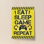 Gaming Sign Yellow Gaming Print For Wall Boys Bedroom Decor Gift Gaming Sign Yellow Gaming Print For Wall Boys Bedroom Decor Gift