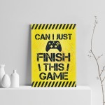 Funny Gaming Print Wall Boy Bedroom Decor Xbox Fan Gamer Gift