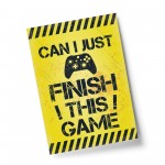 Funny Gaming Print Wall Boy Bedroom Decor Xbox Fan Gamer Gift