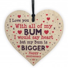 Funny Anniversary Birthday Gift For Husband Wife Boyfriend Heart