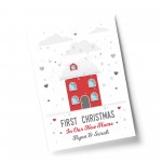 Personalised First 1st Christmas In Our New Home Print Decor