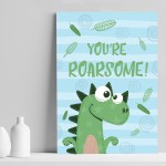 Cute Dinosaur Print For Boys Bedroom Nursery Decor Boys Bedroom
