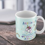 Aunticorn Mug Auntie Unicorn Aunt Aunty Funny Mug Present