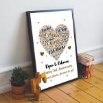 2nd Anniversary Gift Wedding Anniversary Gift For Husband Wife