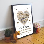 4th Anniversary Gift Wedding Anniversary Gift For Husband Wife