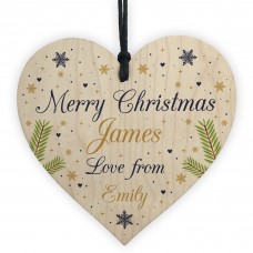 hristmas Gift For Friend Personalised Tree Decoration Bauble