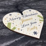 hristmas Gift For Friend Personalised Tree Decoration Bauble