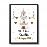 1st 2nd 10th Wedding Anniversary Gift For Husband Wife Newly Wed