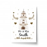 1st 2nd 10th Special Wedding Anniversary Print Husband Wife Gift