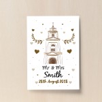 1st 2nd 10th Special Wedding Anniversary Print Husband Wife Gift