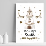 1st 2nd 10th Special Wedding Anniversary Print Husband Wife Gift