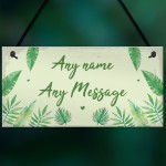 Personalised Garden Summer House Garden Shed Sign Family Gift