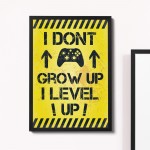 Framed Gaming Print For Wall Boys Bedroom Decor Son Xmas Gift