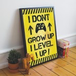 Framed Gaming Print For Wall Boys Bedroom Decor Son Xmas Gift