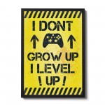 Framed Gaming Print For Wall Boys Bedroom Decor Son Xmas Gift