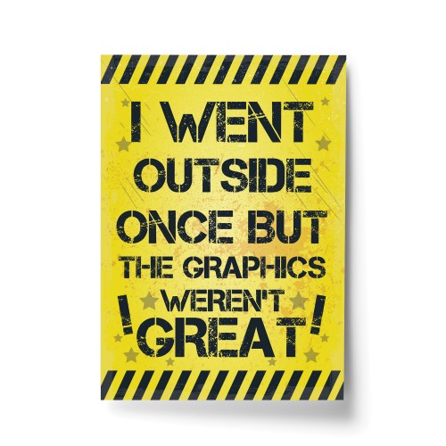 Funny Gamer Gift Print Boys Bedroom Decor Gamer Gift For Son Dad