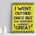 Funny Gamer Gift Print Boys Bedroom Decor Gamer Gift For Son Dad