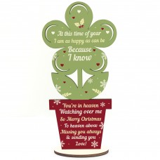 Mum Dad Nan Grandad Christmas Decoration Xmas Memorial Gift
