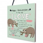 1st 2nd 25th Anniversary Card Gift For Husband Wife Boy Girl