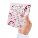 Happy Birthday Mum Special Card Poem Baby Son Daughter Love Gift