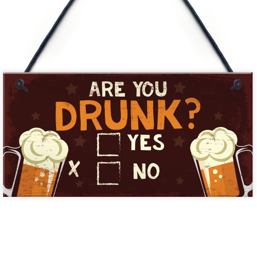 Bar Sign Funny Novelty Home Bar Man Cave Sign Funny Alcohol Gift