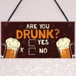 Bar Sign Funny Novelty Home Bar Man Cave Sign Funny Alcohol Gift