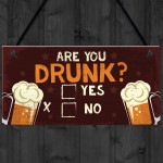 Bar Sign Funny Novelty Home Bar Man Cave Sign Funny Alcohol Gift