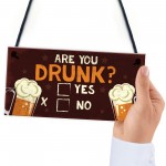 Bar Sign Funny Novelty Home Bar Man Cave Sign Funny Alcohol Gift