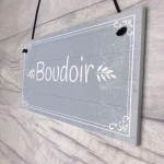 Boudoir Hanging Plaque Home Decor Bedroom Sign New Home Gift