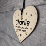 Wooden Personalised Dog Cat Pet Memorial Christmas Tree Decor