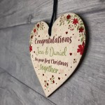 Personalised Congratulation First Christmas New Home Gift 1st