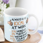 Funny Colleague Gift Coffee Tea Mug Funny Office Work Gift