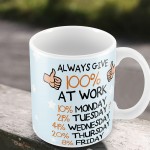 Funny Colleague Gift Coffee Tea Mug Funny Office Work Gift