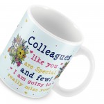 Colleague Leaving Mug Thank You Gift Good Luck New Job Gift