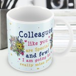 Colleague Leaving Mug Thank You Gift Good Luck New Job Gift