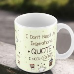 Novelty Coffee Mug Ceramic Kitchen Gift Funny Mug Quote Mum Dad