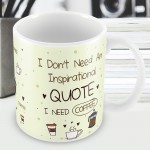 Novelty Coffee Mug Ceramic Kitchen Gift Funny Mug Quote Mum Dad