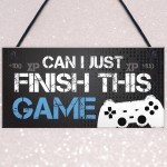 Gaming Sign For Boys Bedroom Man Cave Son Birthday Xmas Gift 