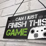 Funny Gamer Gift Gaming Sign For Boys Bedroom Man Cave Son Gift