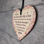 Inspirational Plaque Friendship Gift Best Friend Birthday Xmas