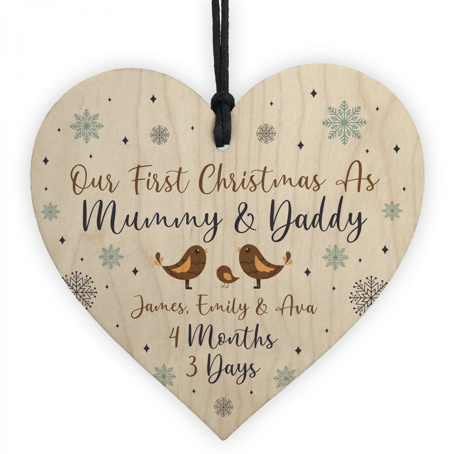 1st christmas as mummy and daddy