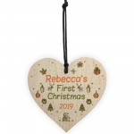 Personalised 1st Christmas Decoration Babys First Christmas Gift