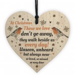 In Loving Memory Robin Christmas Bauble Decoration Mum Dad Gift