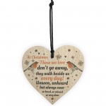 In Loving Memory Robin Christmas Bauble Decoration Mum Dad Gift