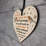 In Loving Memory Robin Christmas Bauble Decoration Mum Dad Gift