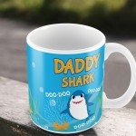 Daddy Shark MUG Baby Doo Doo Cute Tea Cup Shark Baby Kid Gift