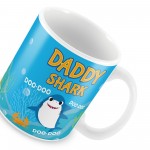 Daddy Shark MUG Baby Doo Doo Cute Tea Cup Shark Baby Kid Gift